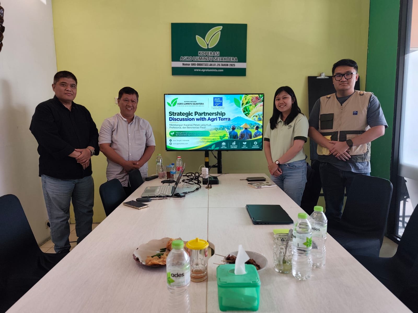 Strategic Partnership Discussion with Agri Terra